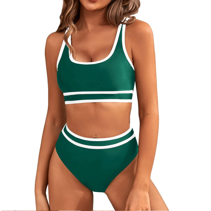 Alice | Sporty And Supportive High Waist Bikini Set 5