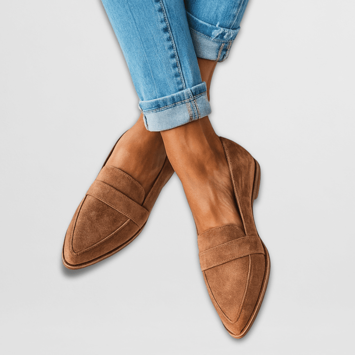 Alice | Supportive and premium suede orthopedic loafers 0