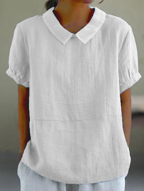 Amalie | Elegant cotton shirt 1