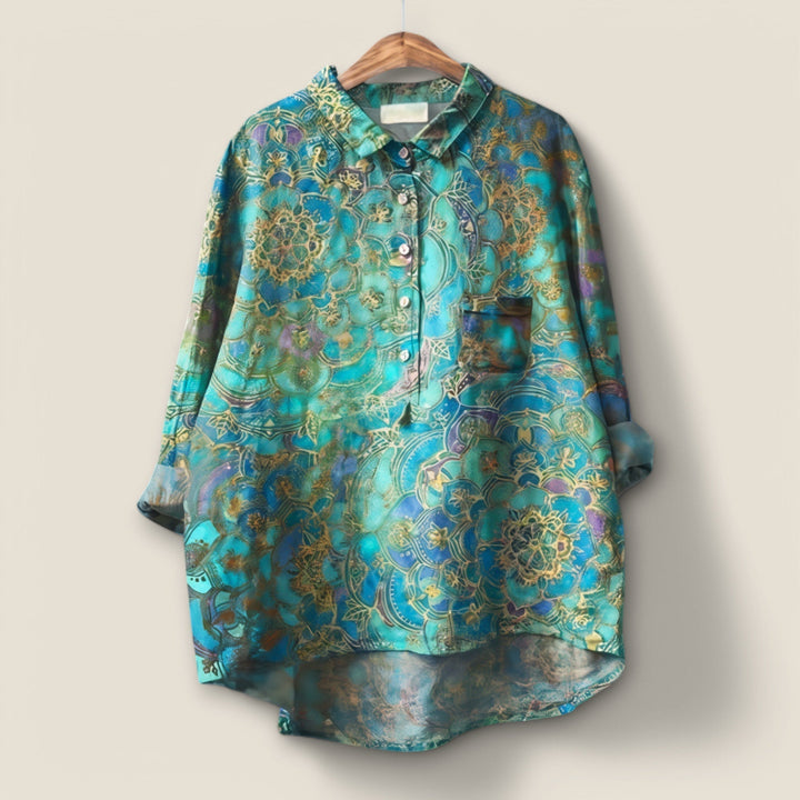 Amelia | Blouse with floral print 10