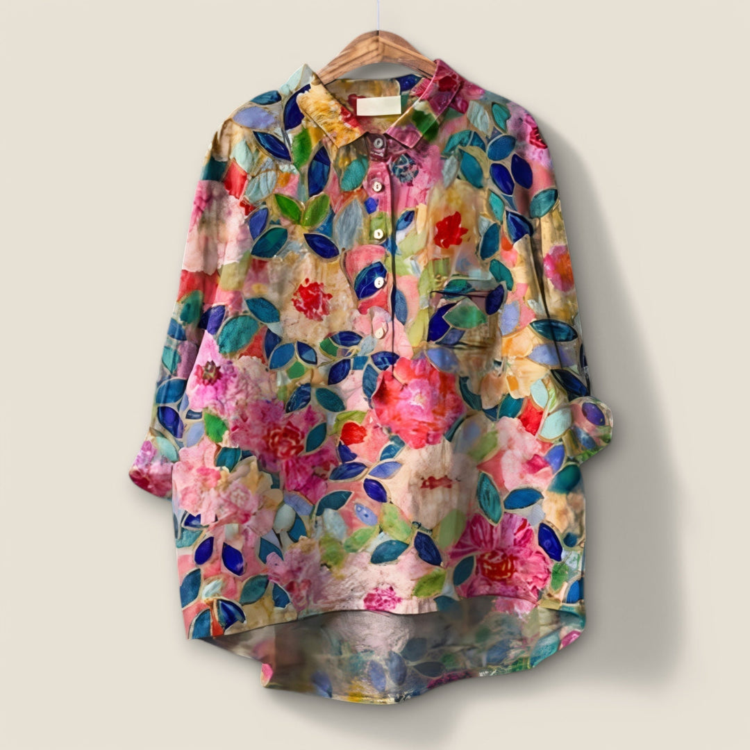 Amelia | Blouse with floral print 3