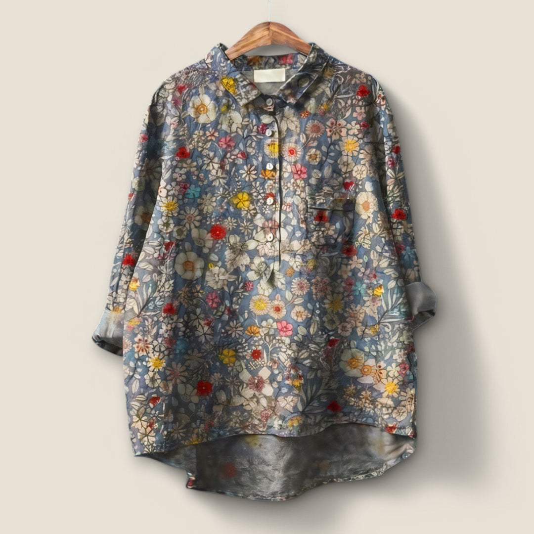 Amelia | Blouse with floral print 4