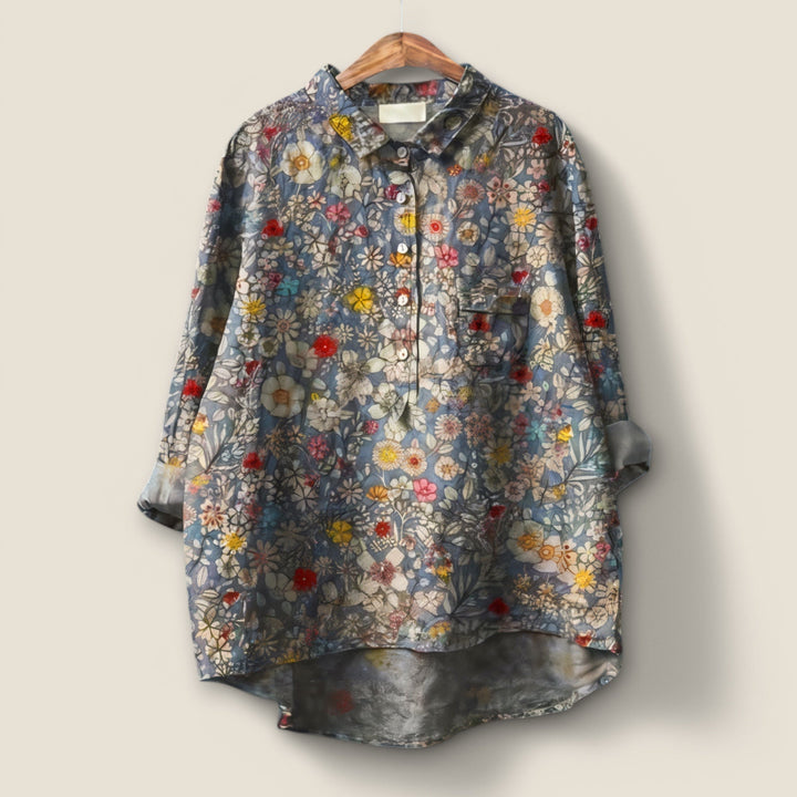 Amelia | Blouse with floral print 4