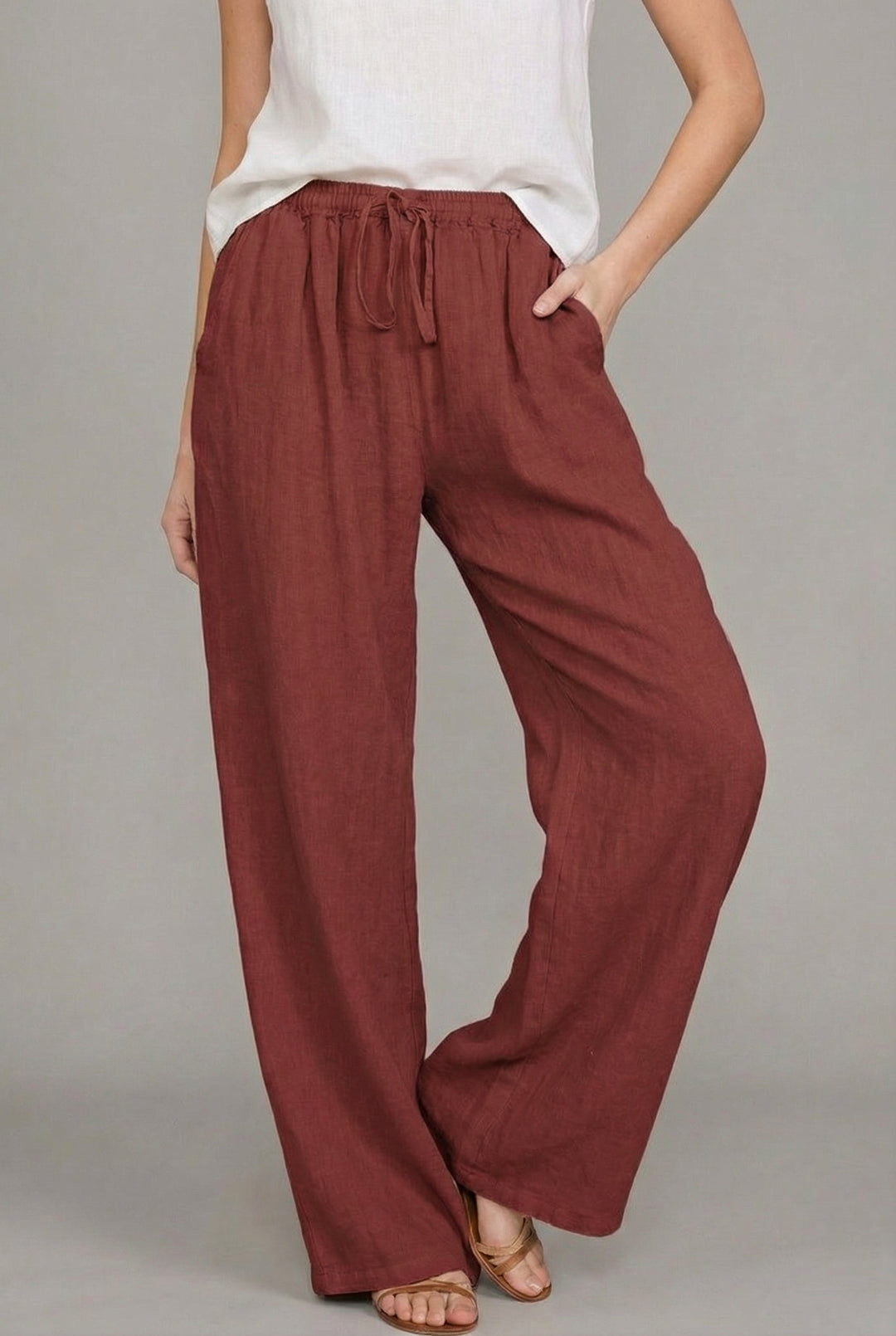 Amelia | Comfortable And Breezy Wide-Leg Summer Pants 3