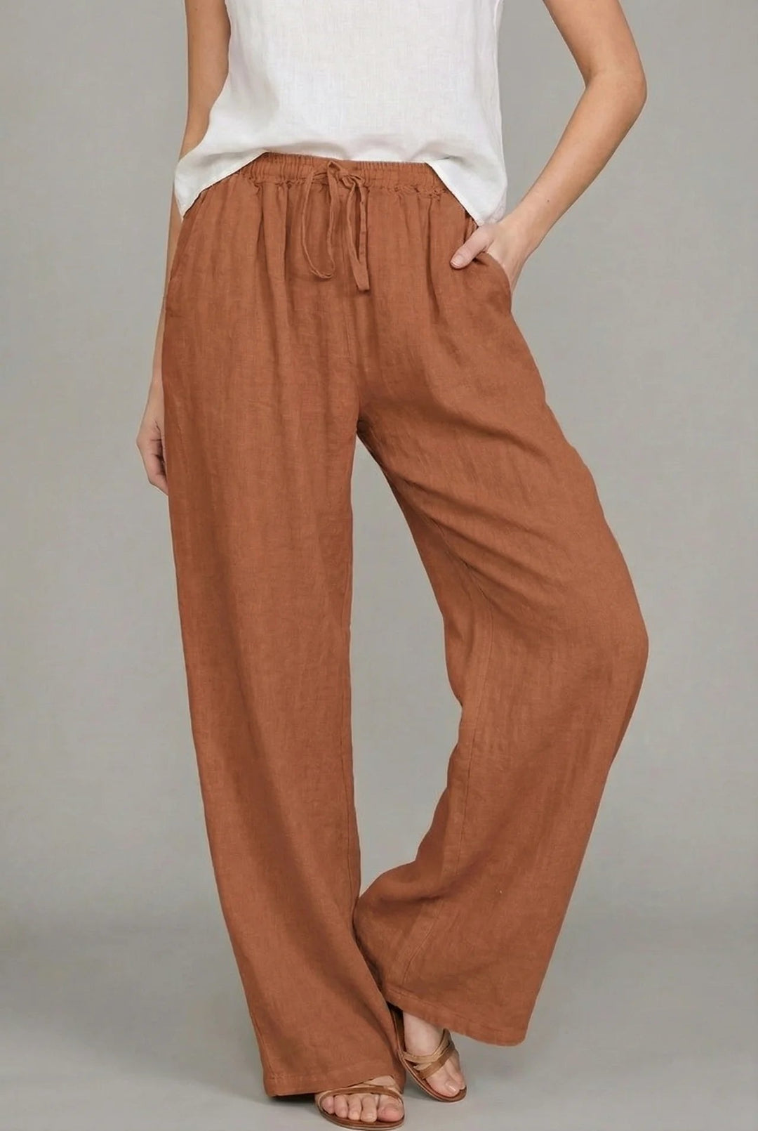 Amelia | Comfortable And Breezy Wide-Leg Summer Pants 4