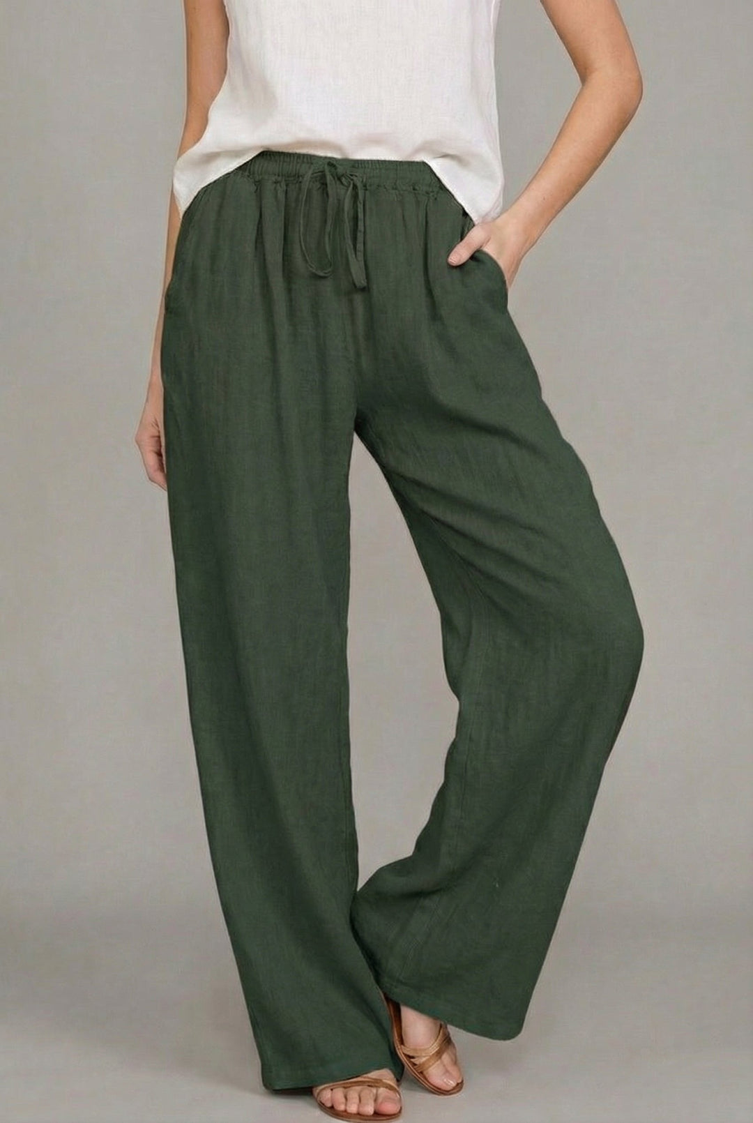 Amelia | Comfortable And Breezy Wide-Leg Summer Pants 6