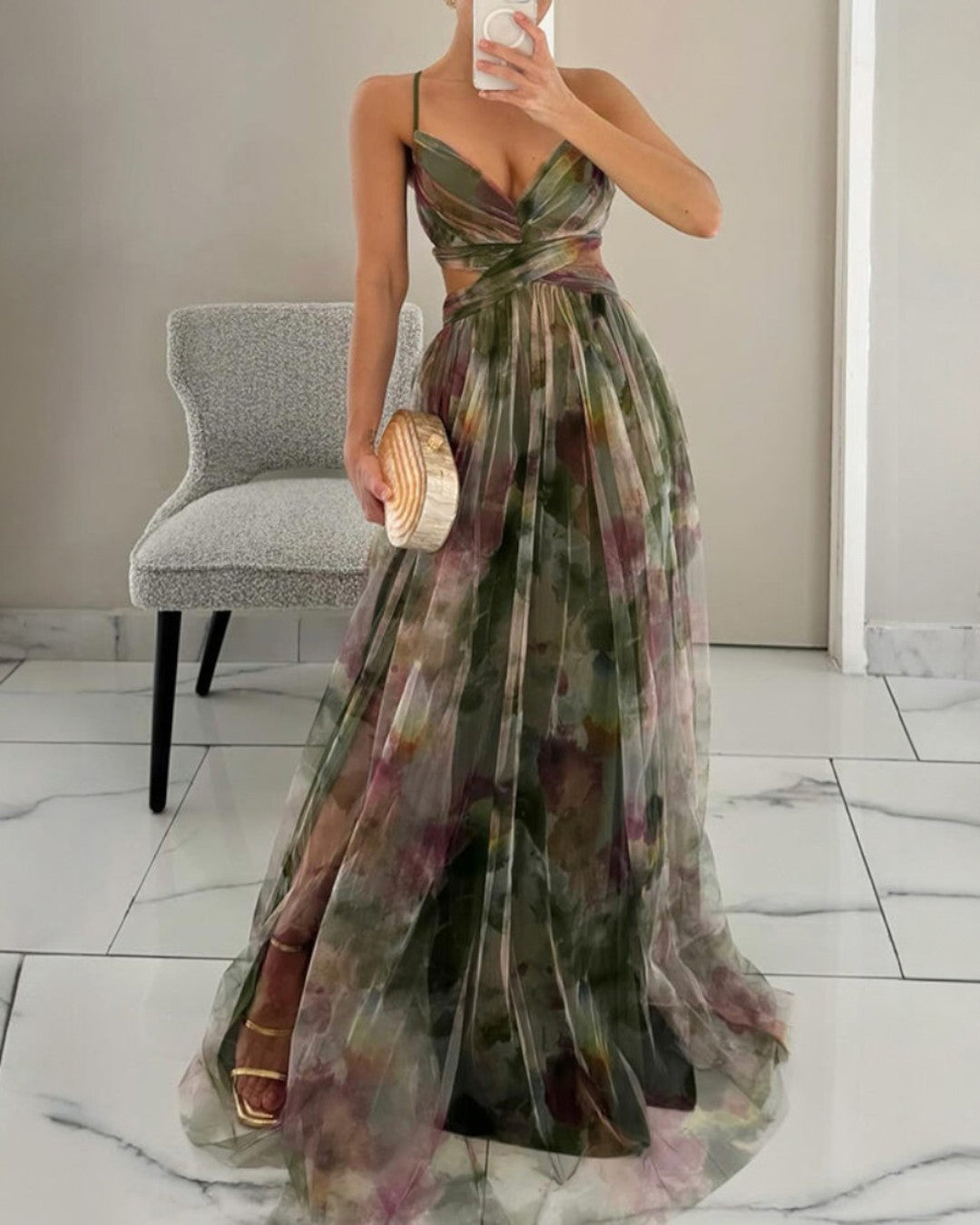 Amelia | Elegant Floral Maxi Dress for Women 1
