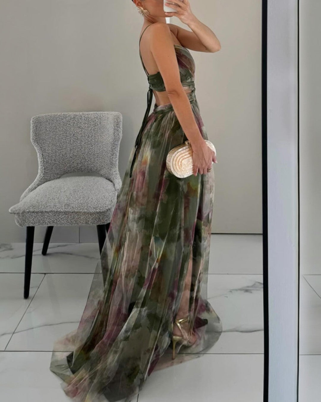 Amelia | Elegant Floral Maxi Dress for Women 8