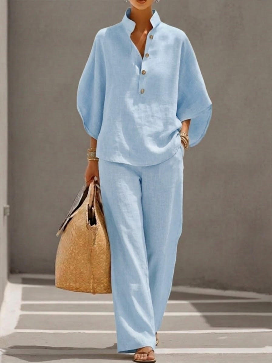 Amelia | Elegant Two-Piece Summer Set For A Relaxed And Stylish Look 1