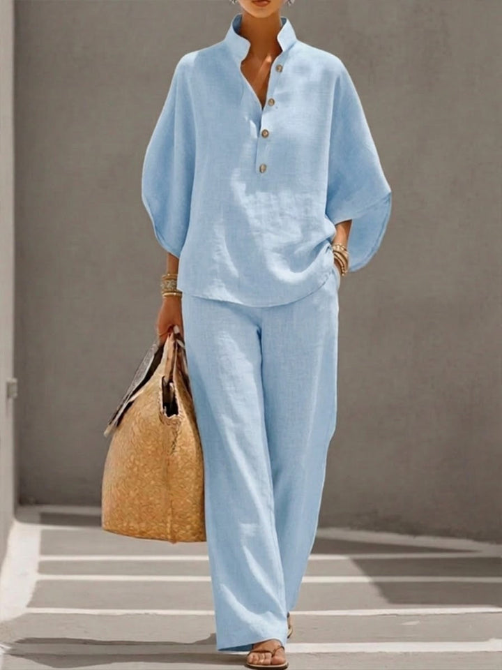 Amelia | Elegant Two-Piece Summer Set For A Relaxed And Stylish Look 1