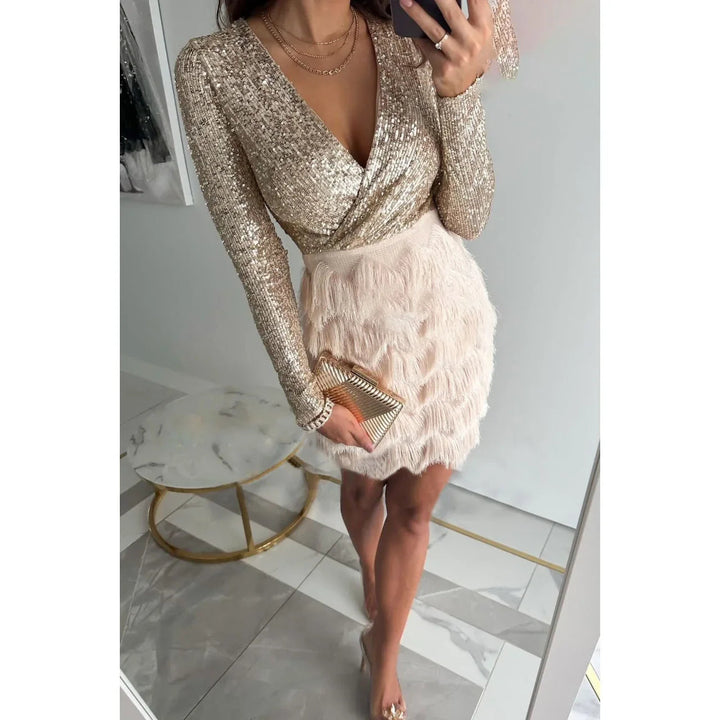 Amelia | Glamorous Bodycon Homecoming Dress with Side Ruffles 0