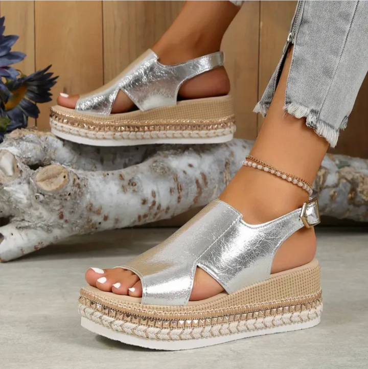 Amelia | Orthopedic Leather Comfort Sandals 4