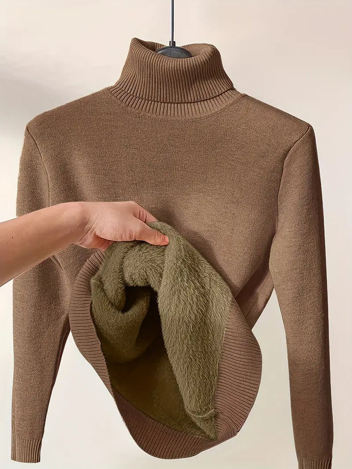 Andrea | Comfortable turtleneck sweater 0