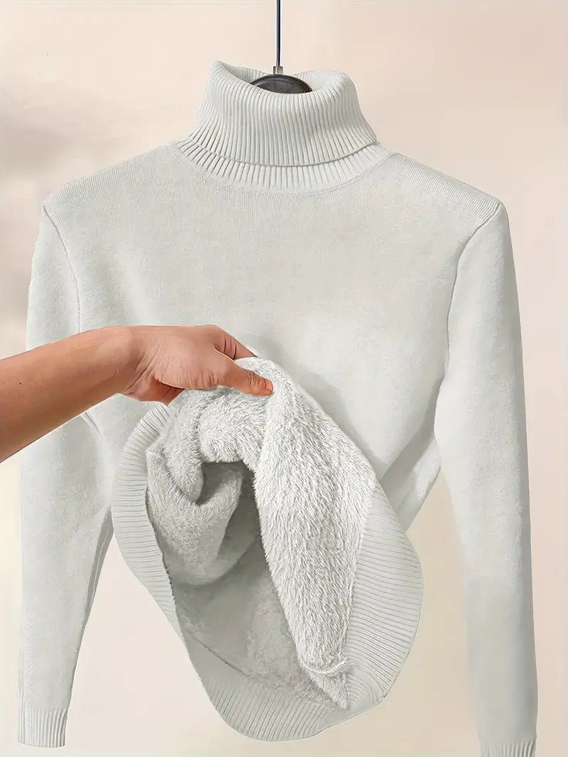Andrea | Comfortable turtleneck sweater 2