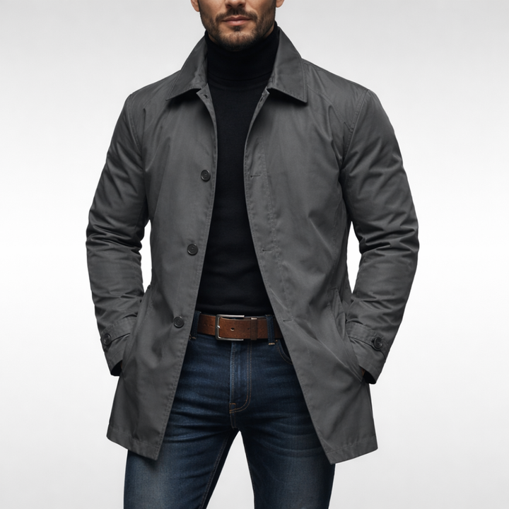 Andreas | Protective and stylish lightweight windbreaker coat for men 0