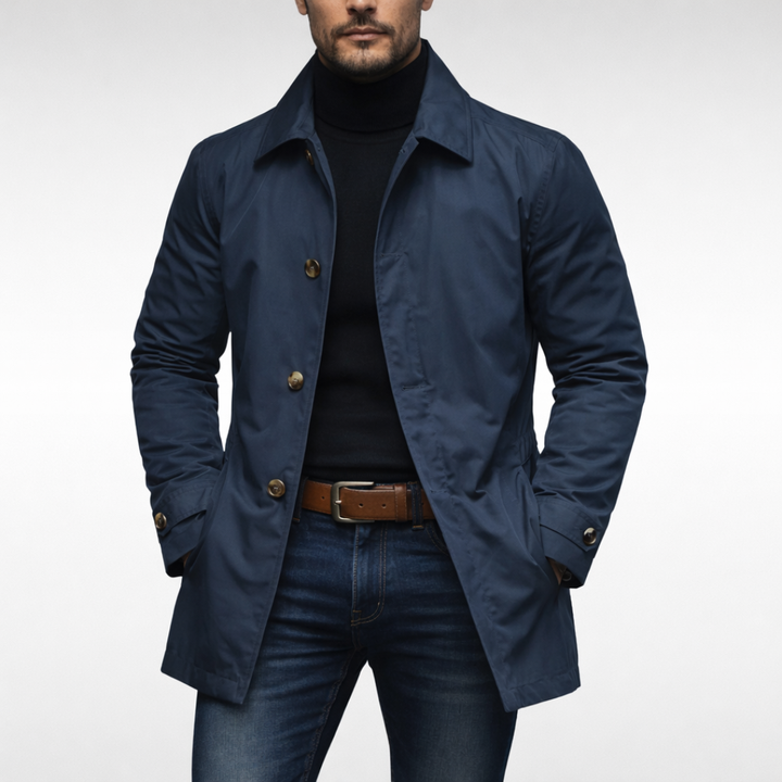 Andreas | Protective and stylish lightweight windbreaker coat for men 1