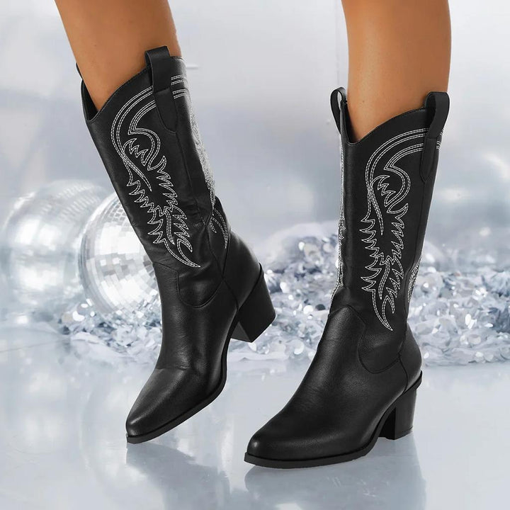 Annabelle | Elegant Charm Cowboy Boots 4