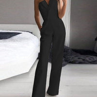 Amelia | Eleganter und bequemer ärmelloser Jumpsuit