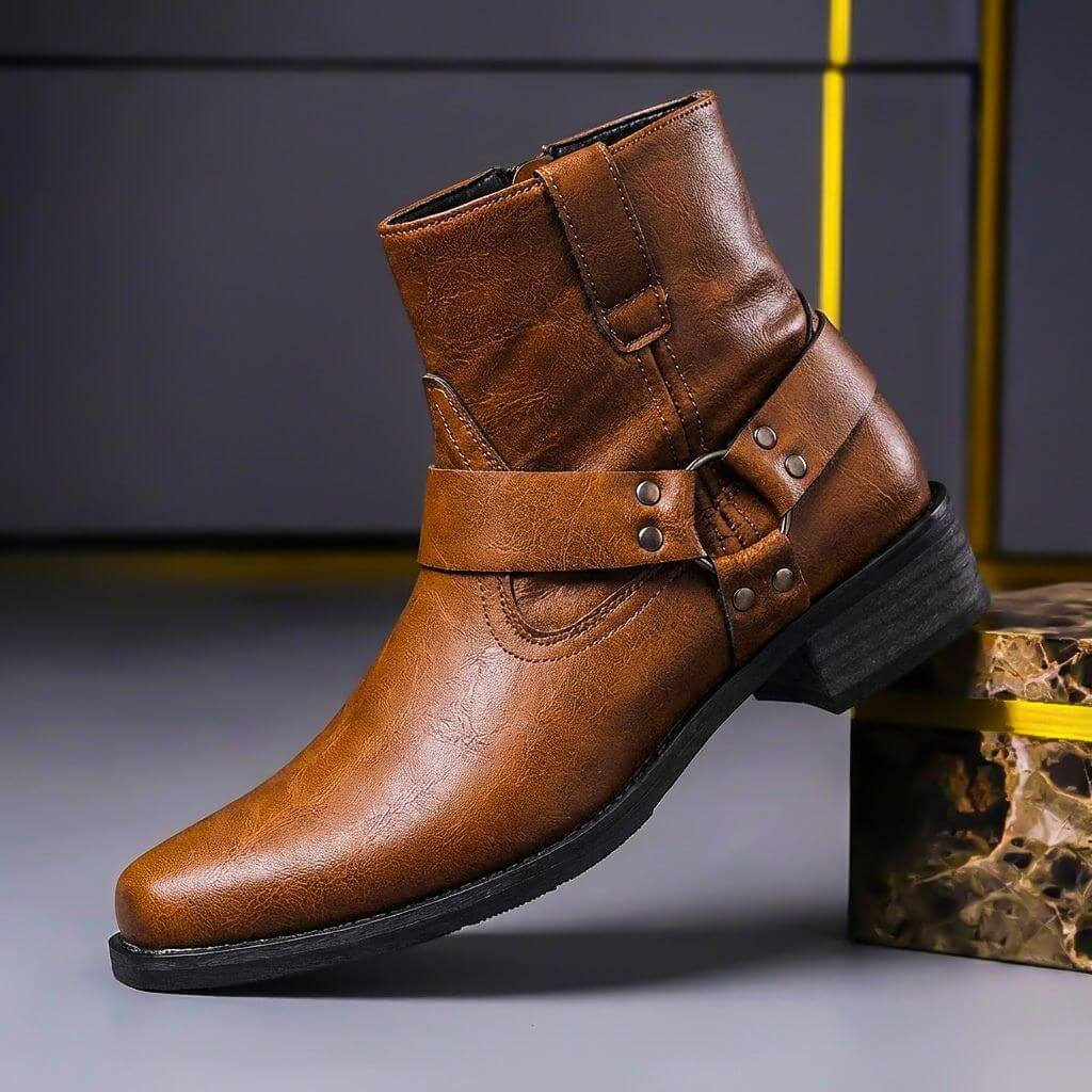 Arthur | Genuine Leather Vintage Boots 0
