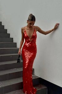 Lydia | Sparkling Open Back Homecoming Dress