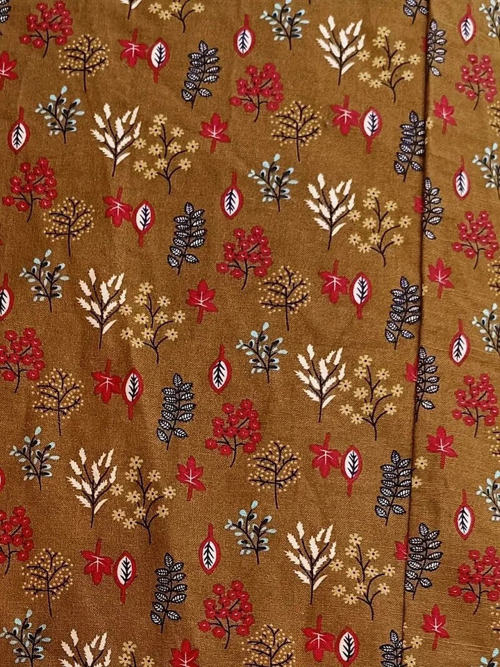 Ava | Cotton Blend Floral print A-Line Summer  Dress 6