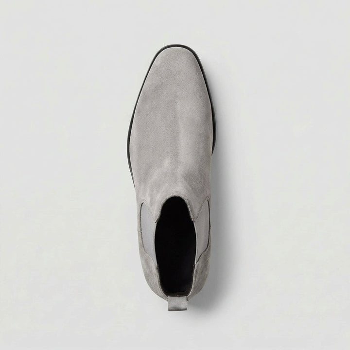 Axton | Premium Smooth Leather Black Chelsea Boots for Men & Women 6