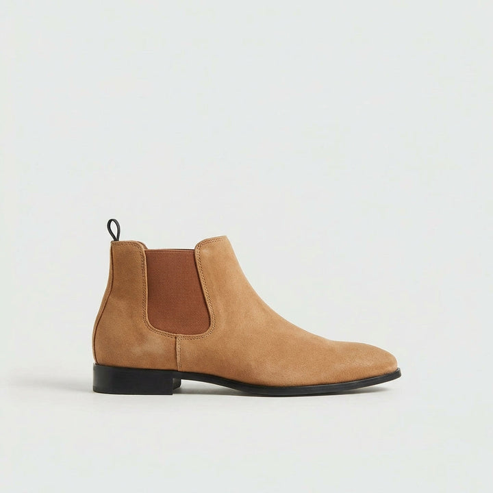 Axton | Premium Smooth Leather Black Chelsea Boots for Men & Women 7