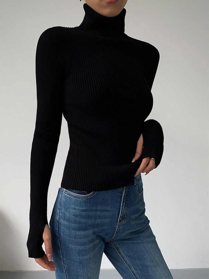 Bella | Casual and Polished Lightweight Turtleneck Sweater 6