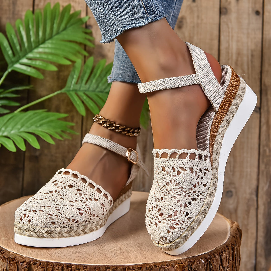 Bella | Lightweight Adjustable Arch-Relief Walking wedge Sandals 2