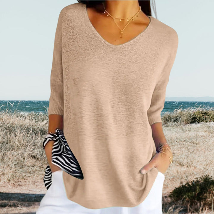 Bella | Lightweight V-Neck, Summer Style 1