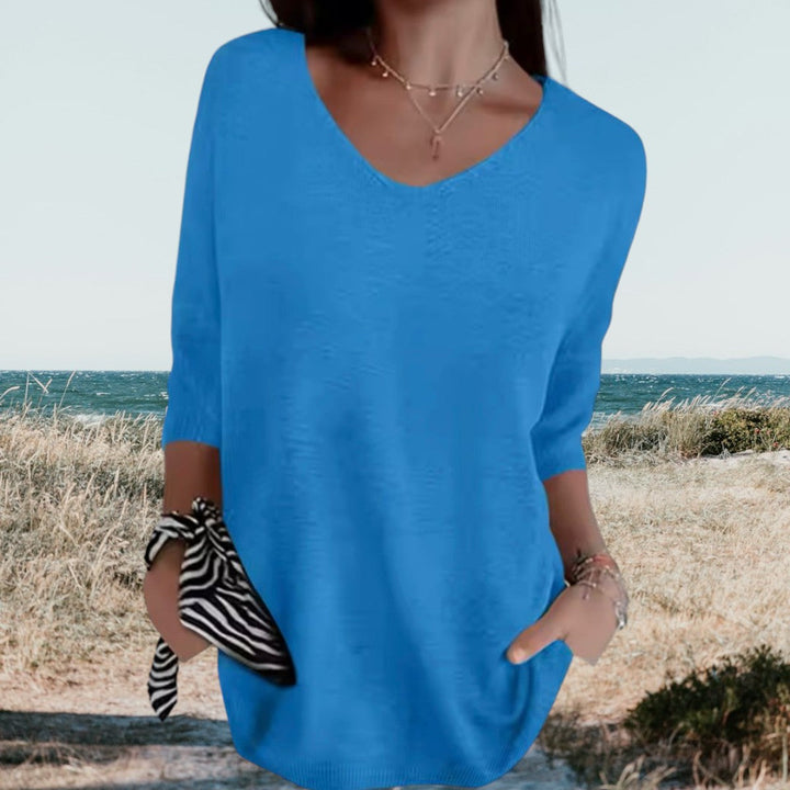 Bella | Lightweight V-Neck, Summer Style 12