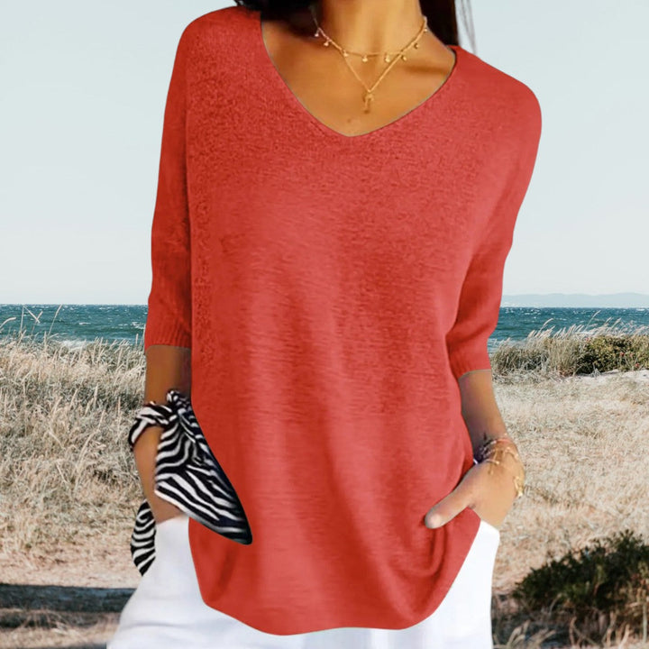 Bella | Lightweight V-Neck, Summer Style 5