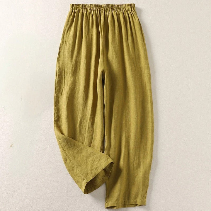 Blythe | Elegant High-Rise Wide Leg Trousers for Women - Comfortable & Flattering Palazzos 1