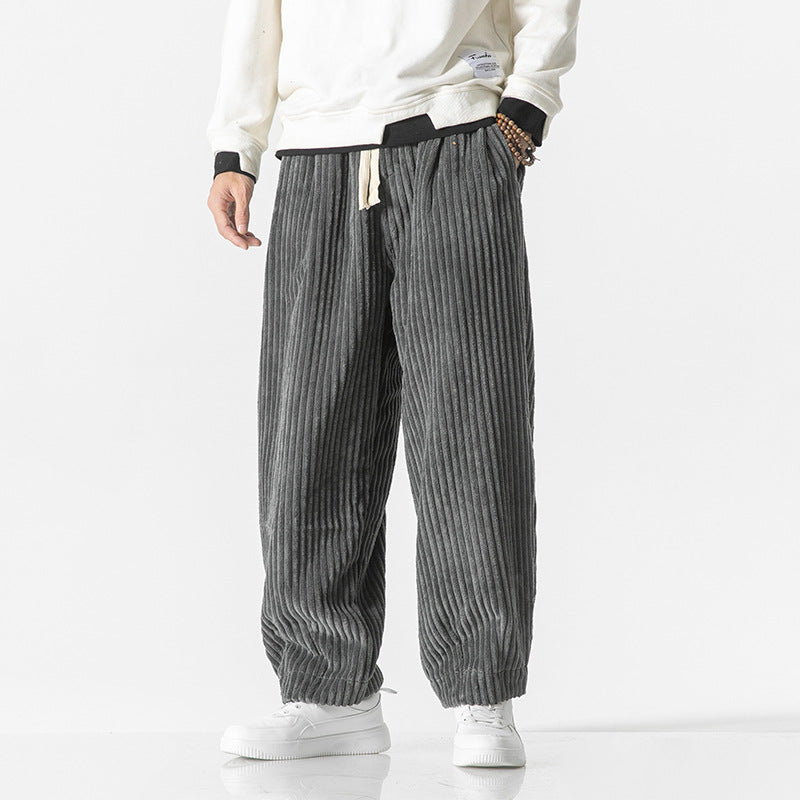 Cameron | Japanese Minimalist Style  Cordhose Pants 3