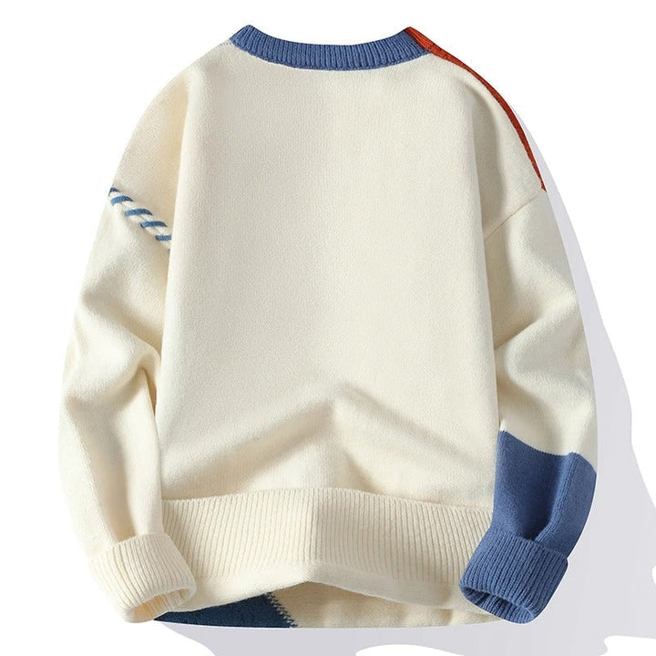 Charlie | Stylish Patchwork Vanguard Sweater 3