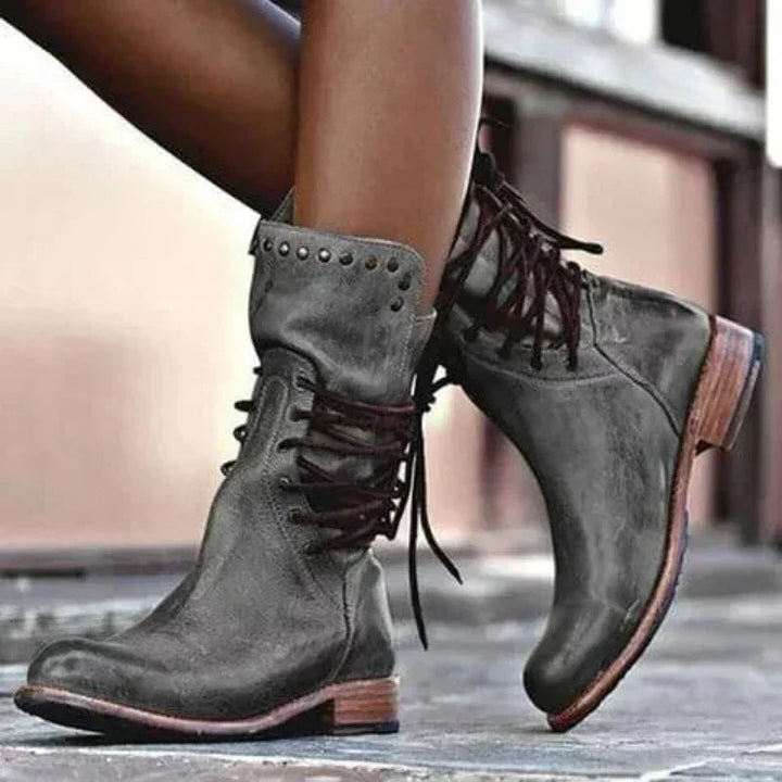 Charlotte | Stylish Leather Cowboy Boots for Women 1