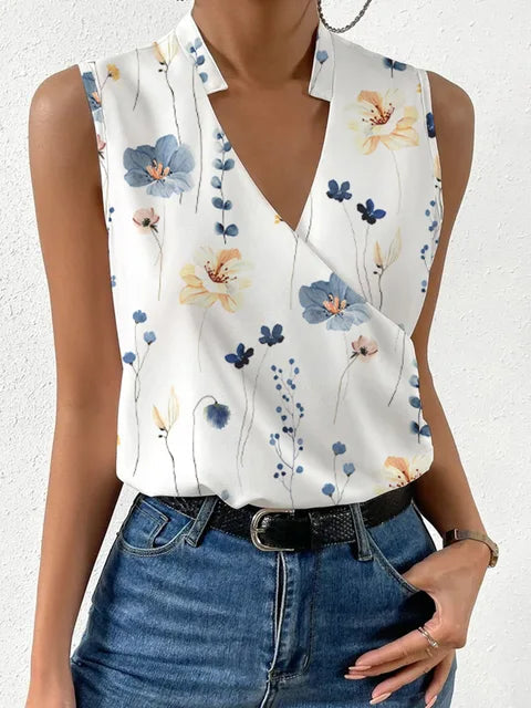 Chloe | Lightweight V-Neck Sleeveless Summer Tank Top 3