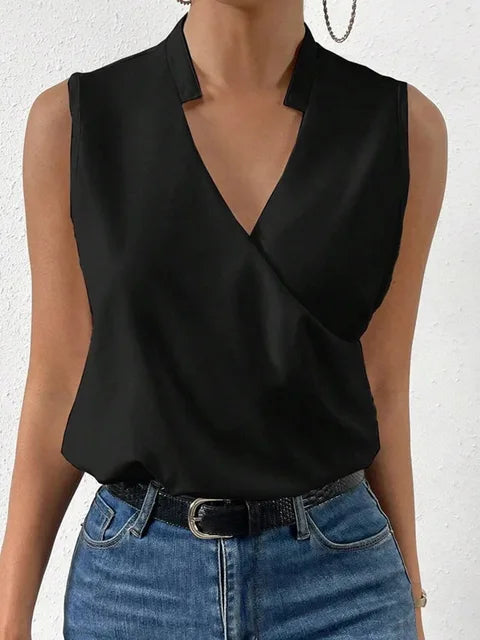Chloe | Lightweight V-Neck Sleeveless Summer Tank Top 4