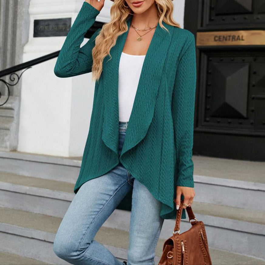 Chloe | Women’s Casual Open Front Long Cardigan 1