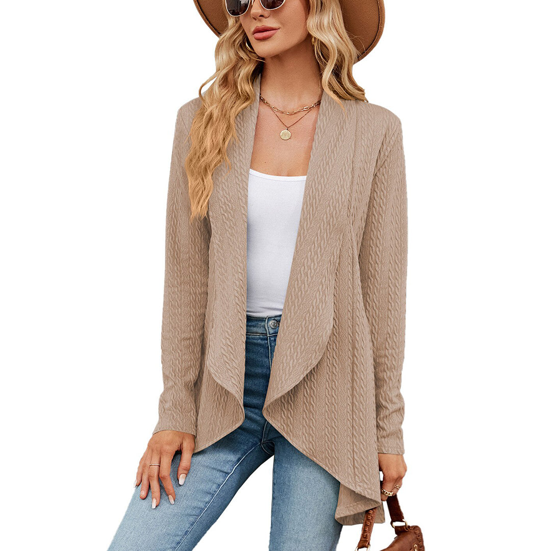 Chloe | Women’s Casual Open Front Long Cardigan 7