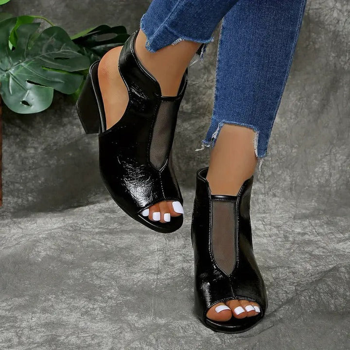 Christina | Timeless And Comfortable Block Heels Sandals 0