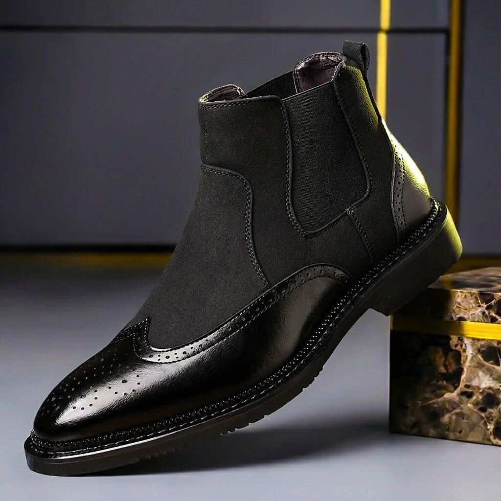 Christopher | Luxury Comfort And Premium Heritage Leather Boots 1