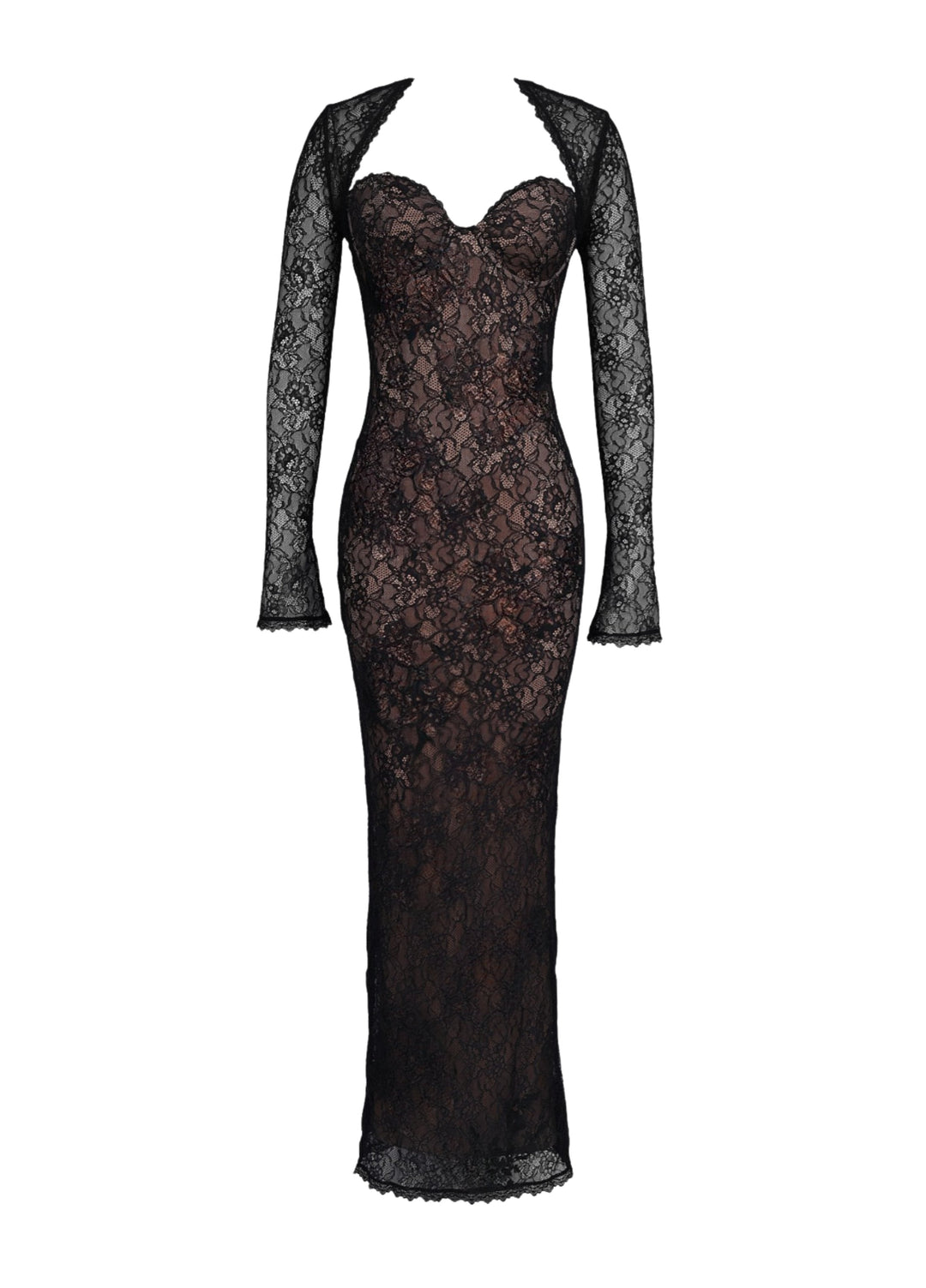 Clara | Elegant And Sophisticated Lace Maxi Dress 0