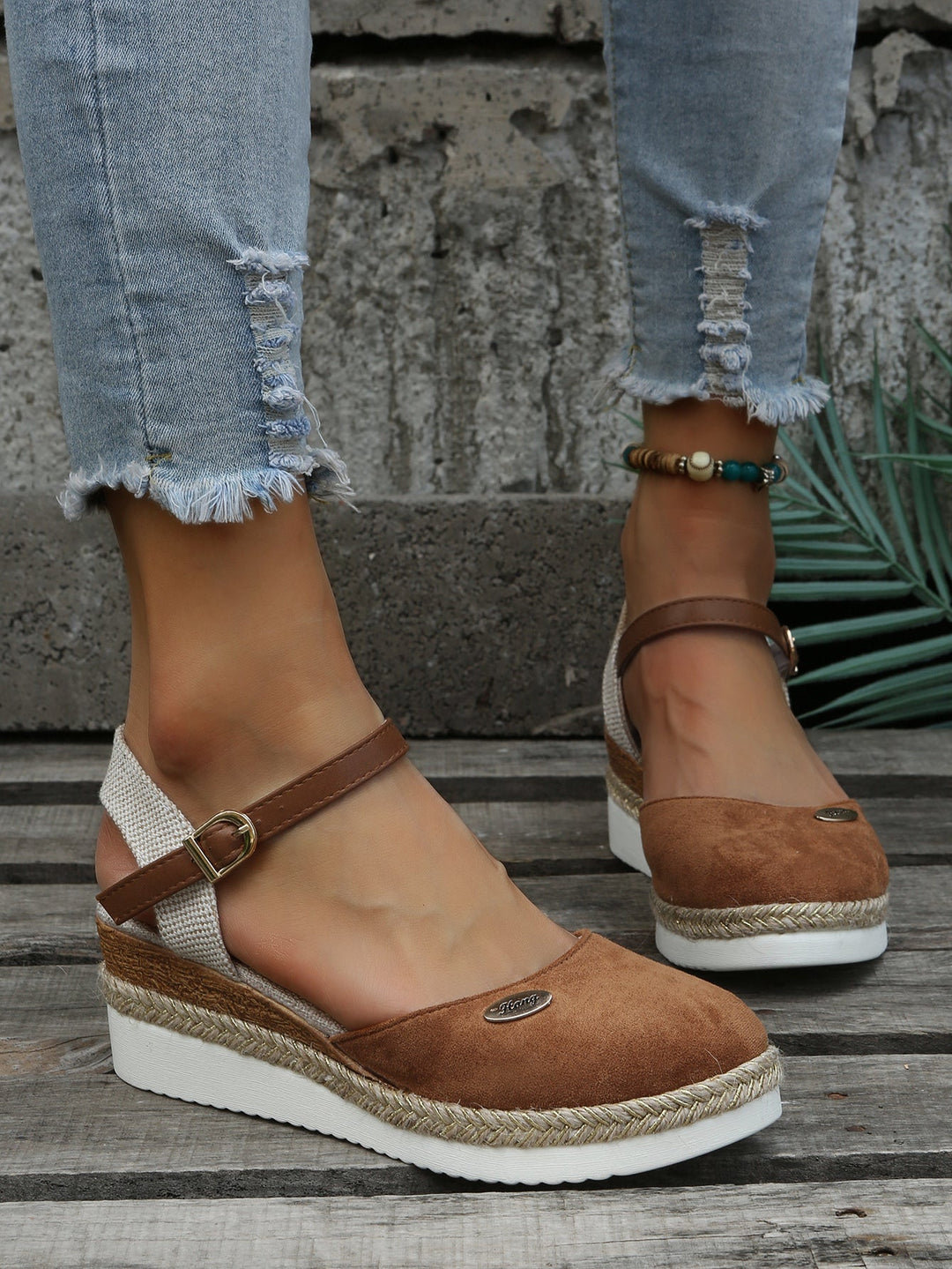 Clara | Elegant Orthopedic Platform Espadrille Sandals 3