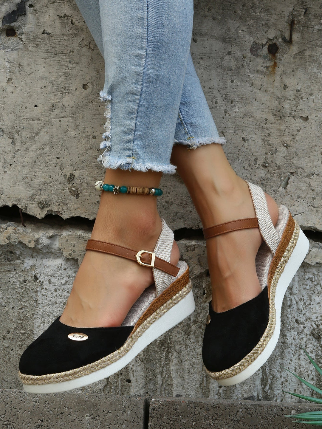 Clara | Elegant Orthopedic Platform Espadrille Sandals 4
