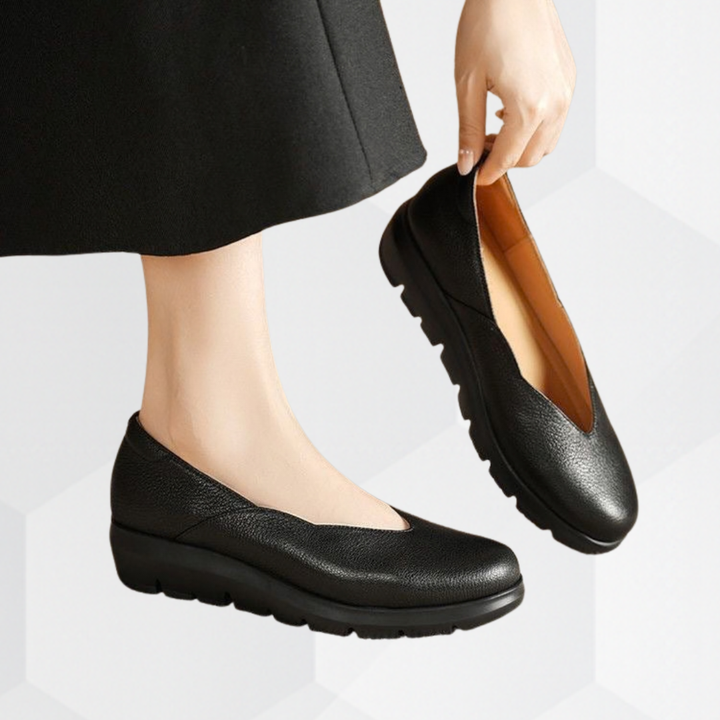 Clara | Elegant and comfortable genuine leather ballerina flats 1