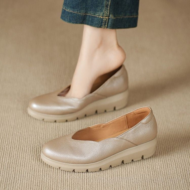 Clara | Elegant and comfortable genuine leather ballerina flats 4