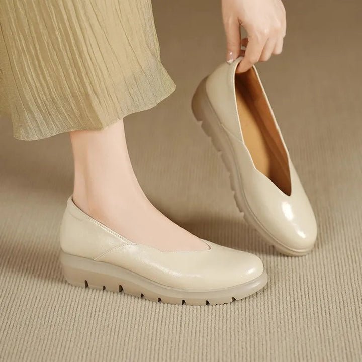 Clara | Elegant and comfortable genuine leather ballerina flats 7