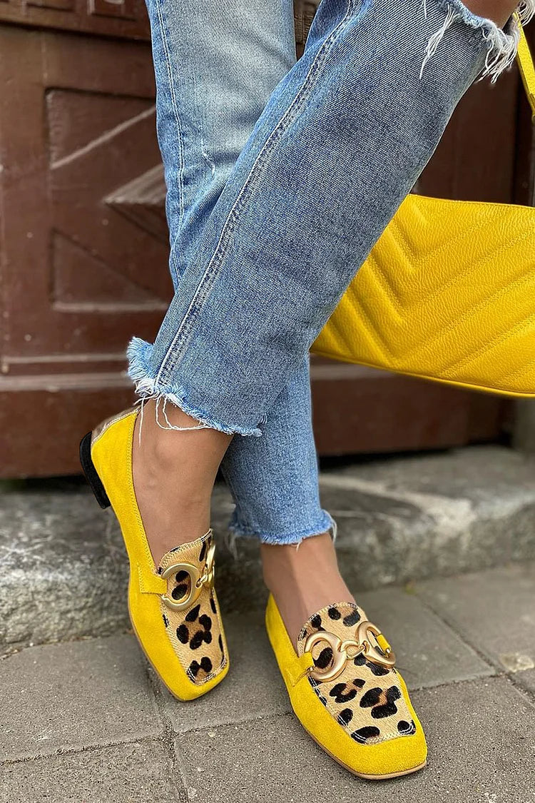 Clara | Sophisticated and Chic Animal Print Loafers 1