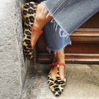 Lily | Ballerine Femminili Audaci ed Eleganti con Stampa Leopardo